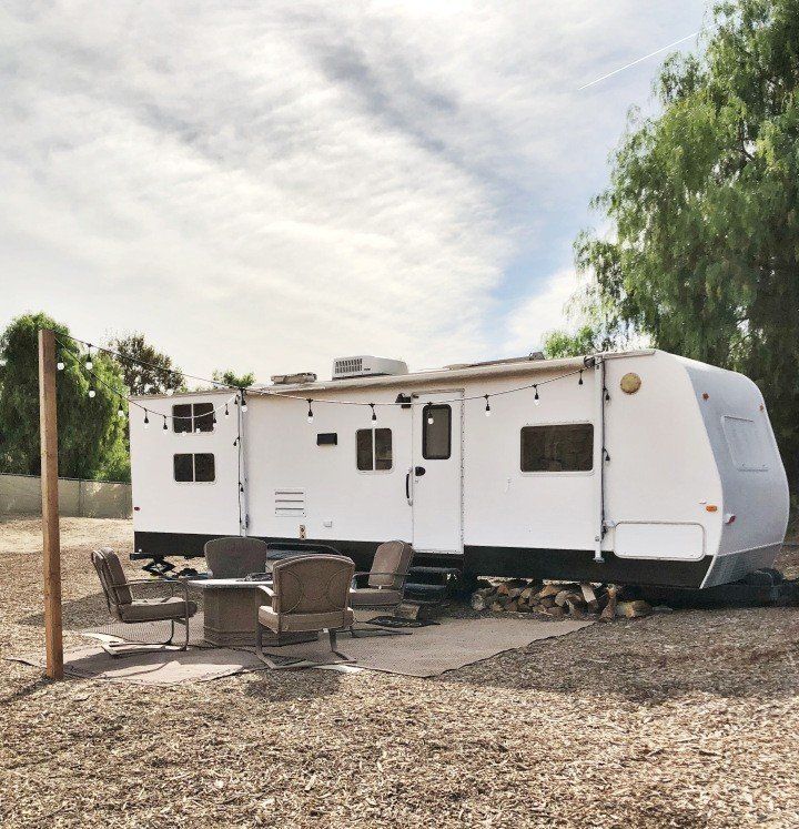 PAINTING EXTERIOR OF THE RV